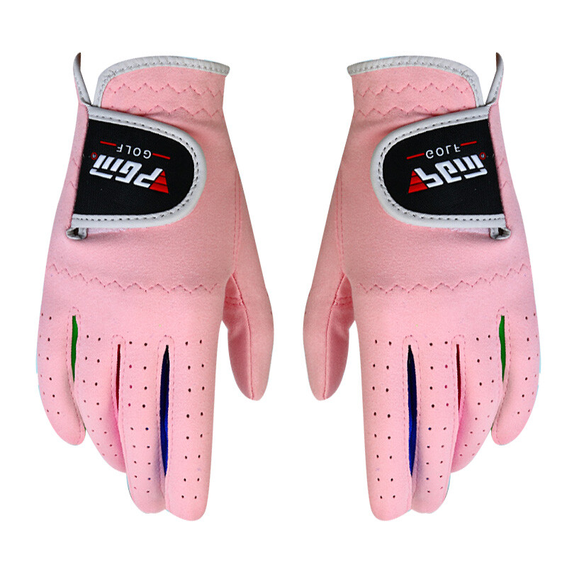 PGM兒童高爾夫手套 粉色款，16號，運動場館服務新選擇