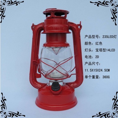復(fù)古煤油燈馬燈與現(xiàn)代LED燈 營(yíng)地上的光影交響曲